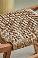 Solid Wood Handwoven Rope Stool Solid Wood Handwoven Rope Stool