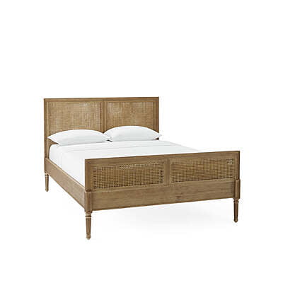 Farm House Rattan Bed In Natural - King Size