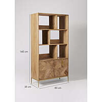 Madison Solid Wood Bookshelf