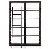 Boise Solid Wood Library Bookshelf with Ladder