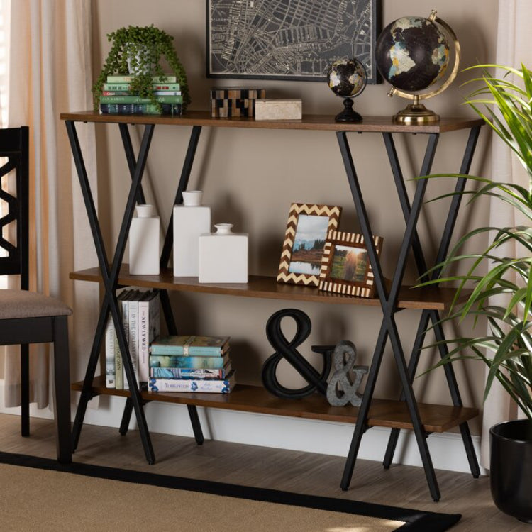 Plano Cross Leg Console Table