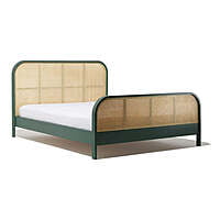 Marlo Platina Rattan Bed - King Size