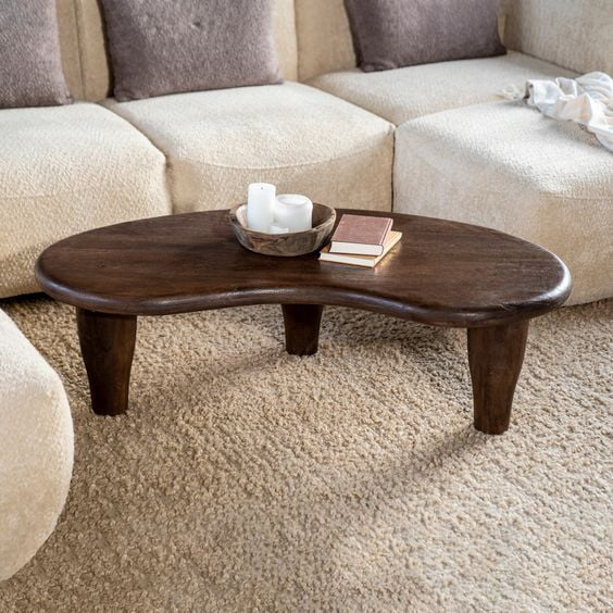 Amelia Solid Wood Coffee Table