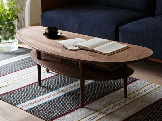 Harper Solid Wood Boho Coffee Table