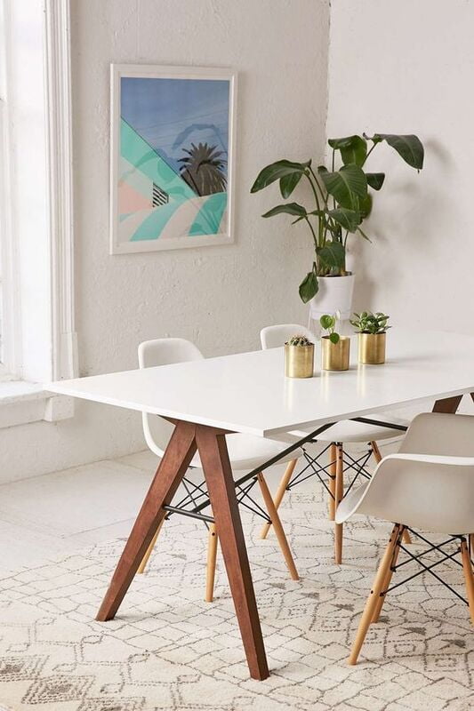 Kruger Dining Table In Solid wood