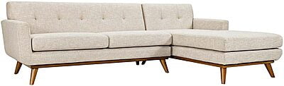Grenoble Sectional L Shaped Sofa - Right Aligned