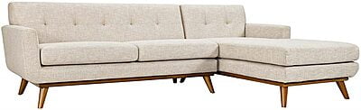 Grenoble Sectional L Shaped Sofa - Left Aligned