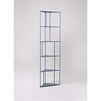 Nevada Corner Metal Bookshelf