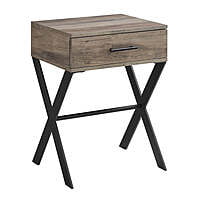 Plain Field Cross Leg End Table