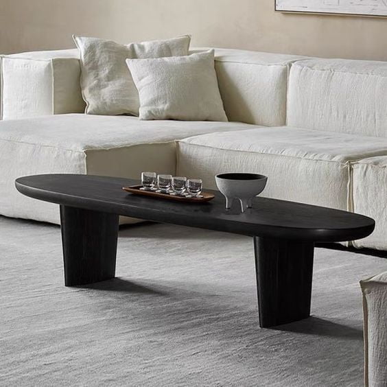 Phoebe Chic Solid Wood Coffee Table