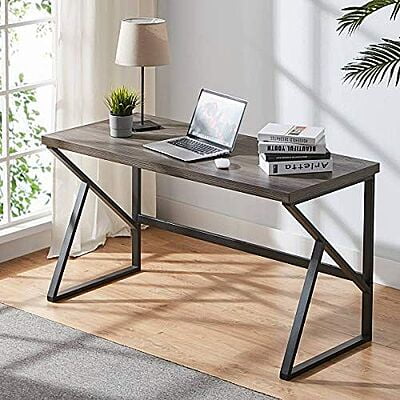 kevin metal and wood study table