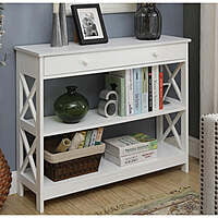 Kansas White Console Table