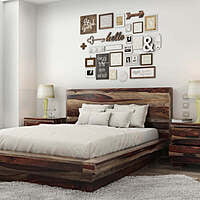 Alabama Platform Bed - King Size