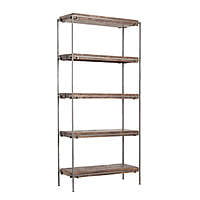 Memphis Iron Frame Bookshelf