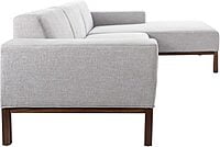 Le Mans Sectional L Shaped Sofa - Right Aligned