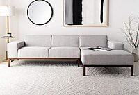 Le Mans Sectional L Shaped Sofa - Left Aligned