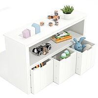 Samantha Toy Organizer In White  Color