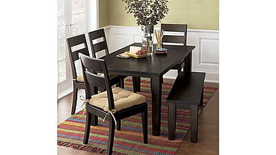 Santa Cruz Solid Wood 6 Seater Dining Table