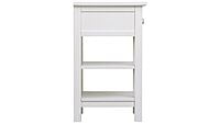 William Bedside Table in White