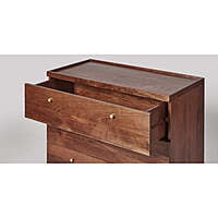 Ray 3 Drawer Chest Of Drawers In Walnut