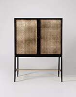 Surina Rattan Bar Cabinet