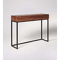 Cleveland Solid Wood + Metal Frame Console Table