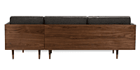 Linda Sectional L Shaped Sofa - Left Aligned