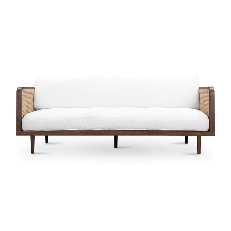 Jodhpur Rattan Sofa in Walnut - Three Seater Jodhpur Rattan Sofa in Walnut - Three Seater