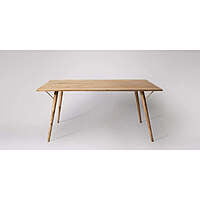 ROMA RECTANGLE DINING TABLE IN NATURAL FINISH