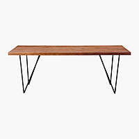 Origami Dining Table In Solid wood and Metal