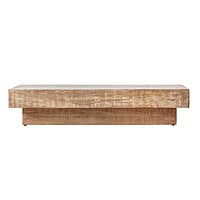 Giselle Chic Solid Wood Coffee Table