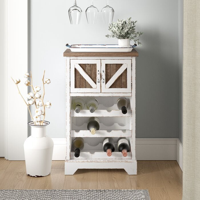 Swan Rustic Bar Cabinet In Distressed Finish Swan Rustic Bar Cabinet In Distressed Finish