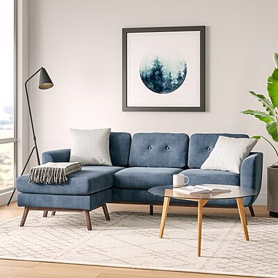 Cannes Sectional L Shaped Sofa - Right Aligned