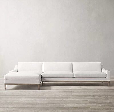 Pantin Sectional L Shaped Sofa - Right Aligned