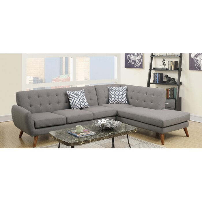 Saint Paul Sectional L Shaped Sofa - Right Aligned Saint Paul Sectional L Shaped Sofa - Right Aligned