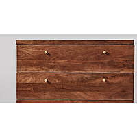 Ray 3 Drawer Chest Of Drawers In Walnut