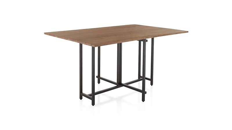 Cusco Folding Metal And Wood 6 Seater Dining Table Cusco Folding Metal And Wood 6 Seater Dining Table