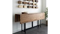Cusco Folding Metal And Wood 6 Seater Dining Table Cusco Folding Metal And Wood 6 Seater Dining Table