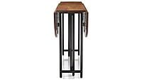 Cusco Round Folding Metal And Wood Dining Table Cusco Round Folding Metal And Wood Dining Table