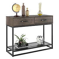 Santa Ana Solid Wood + Metal Console Table