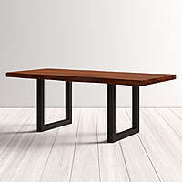 CONTEMPORARY INDUSTRIAL STYLE DINING TABLE