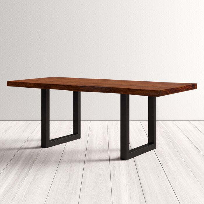 CONTEMPORARY INDUSTRIAL STYLE DINING TABLE