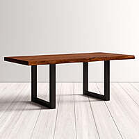 CONTEMPORARY INDUSTRIAL STYLE DINING TABLE