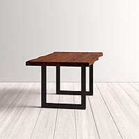 CONTEMPORARY INDUSTRIAL STYLE DINING TABLE