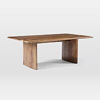 CALIFORNIA SOLID MANGO WOOD COFFEE TABLE IN LIGHT WALNUT STAINED FINISH CALIFORNIA SOLID MANGO WOOD COFFEE TABLE IN LIGHT WALNUT STAINED FINISH