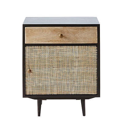 Evo Rattan Bedside Table