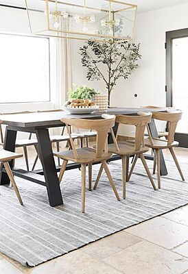 Frankfurt Dining Table In Solid wood