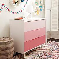 Cindy Chest Of Drawer In Pink