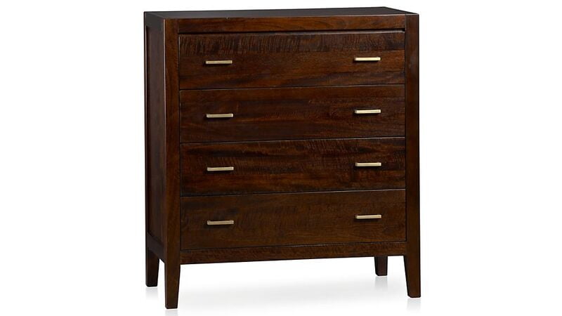 Stark Four Drawer Chest Of Drawer In Walnut Stark Four Drawer Chest Of Drawer In Walnut