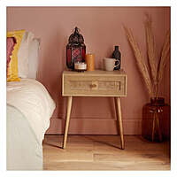 Georgia Rattan Bedside Table